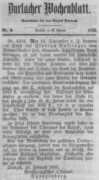 Hof des Florian Bullinger