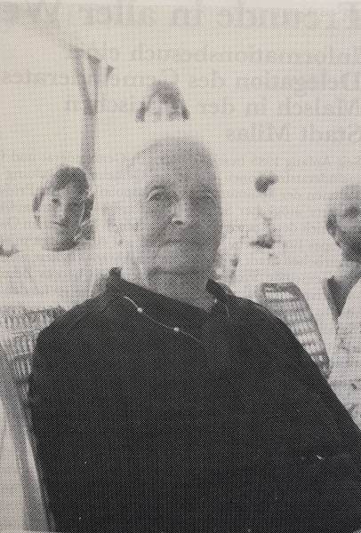 95. Geburtstag von Justine Ochs